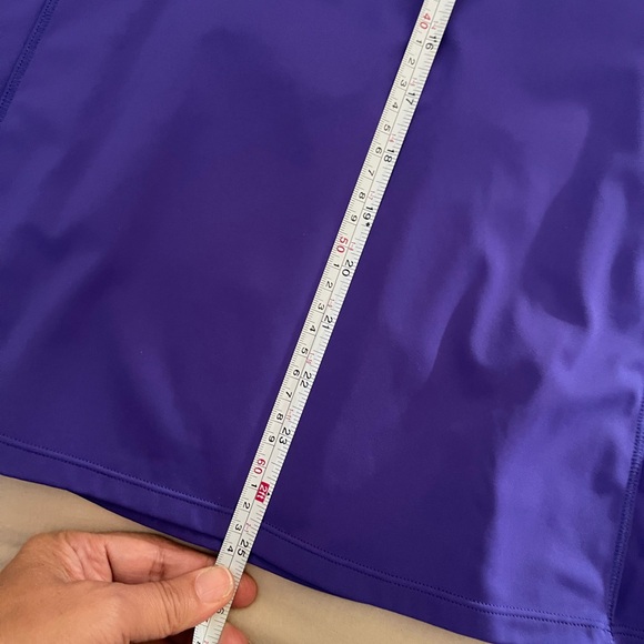 Lululemon Best Pace - half zip - lazurite blue/purple -8 - Picture 11 of 14